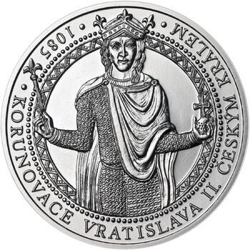 Korunovace Vratislava II. českým králem - stříbro b.k. - 1