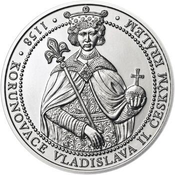 Korunovace Vladislava II. českým králem - stříbro b.k. - 1