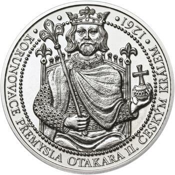 Korunovace Přemysla Otakara II. českým králem -  stříbro b.k. - 1