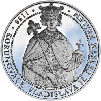 Korunovace Vladislava II. českým králem - stříbro Proof - 1