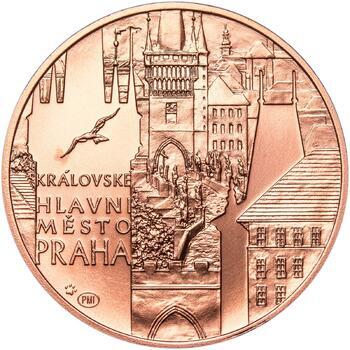 Královské hlavní město Praha - 1 Oz b.k. Měď - 1