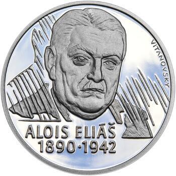 Alois Eliáš - 28 mm stříbro Proof - 1