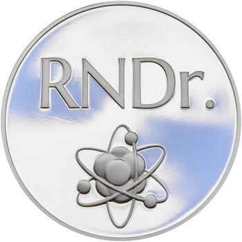 RNDr.- Titulární medaile stříbrná - 1