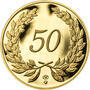 Zlatý dukát k životnímu výročí 45 let Proof, Zlatý dukát k životnímu výročí 45 let Proof - 1/2