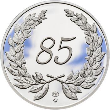 Medaile k životnímu výročí 85 let - 1 Oz stříbro Proof, 85 let - 1