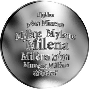 Česká jména - Milena - stříbrná medaile - 1