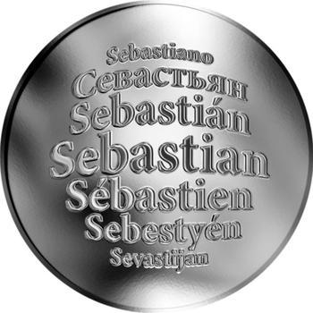Česká jména - Sebastian - stříbrná medaile - 1