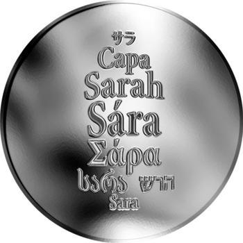 Česká jména - Sára - stříbrná medaile - 1