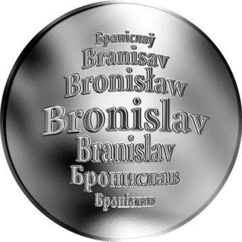 Česká jména - Bronislav - stříbrná medaile - 1