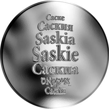 Česká jména - Saskie - stříbrná medaile - 1