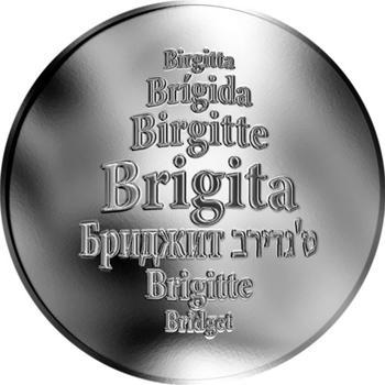 Česká jména - Brigita - stříbrná medaile - 1