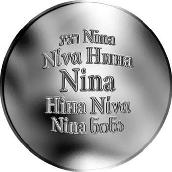 Česká jména - Nina - stříbrná medaile - 1