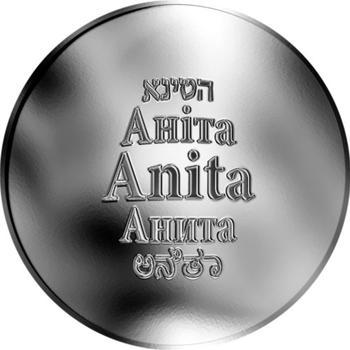 Česká jména - Anita - stříbrná medaile - 1