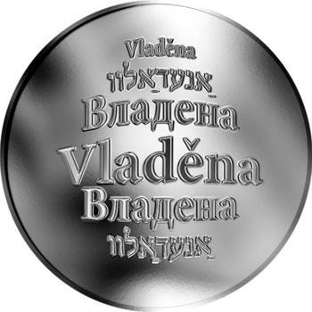 Česká jména - Vladěna - stříbrná medaile - 1
