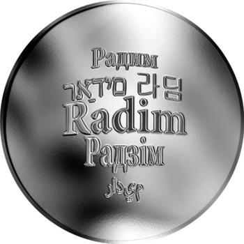 Česká jména - Radim - stříbrná medaile - 1