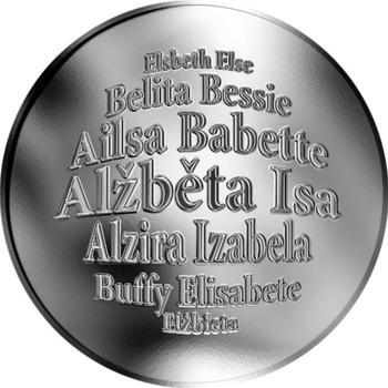 Česká jména - Alžběta - stříbrná medaile - 1
