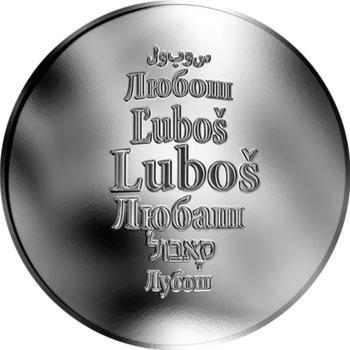 Česká jména - Luboš - stříbrná medaile - 1