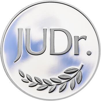 JUDr.- Titulární medaile stříbrná - 1