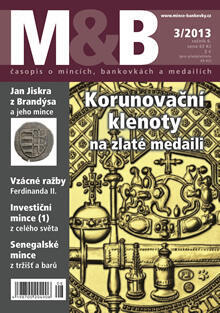 časopis Mince a bankovky č.3 rok 2013