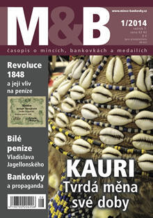 časopis Mince a bankovky č.1 rok 2014