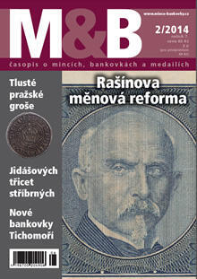 časopis Mince a bankovky č.2 rok 2014