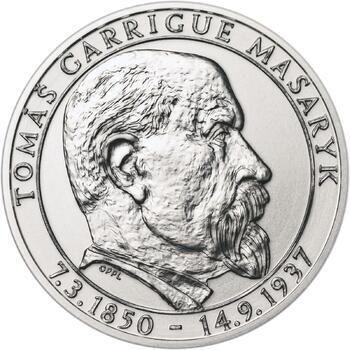 70 let od úmrtí Tomáše Garrigue Masaryka - stříbro b.k. - 1
