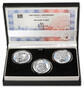 BOHUMIL HRABAL – návrhy mince 200 Kč - sada tří stříbrných medailí 34 mm Proof v etui - 1/7