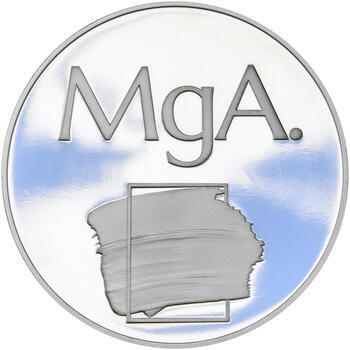 MgA.- Titulární medaile stříbrná - 1