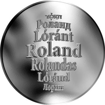 Česká jména - Roland - stříbrná medaile - 1