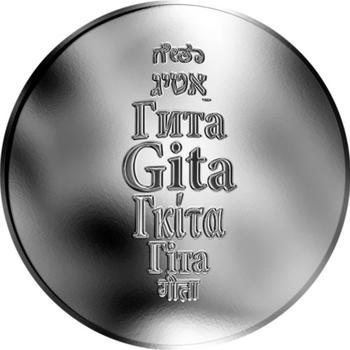 Česká jména - Gita - stříbrná medaile - 1