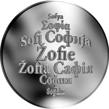 Česká jména - Žofie - stříbrná medaile - 1