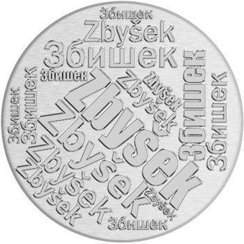 Česká jména - Zbyšek - stříbrná medaile - 1