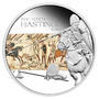 The Battle of Hastings 1066 1 Oz  Ag Proof Tuvalu 2009 - 1/2