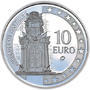 Auberge de Castillia Silver Proof 10 Eur Malta 2008 - 1/2