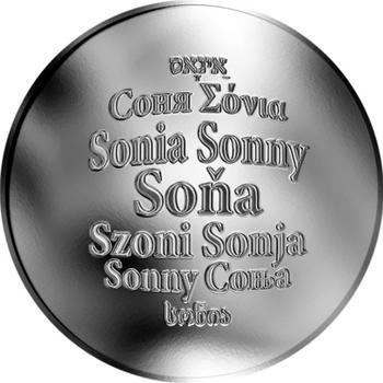 Česká jména - Soňa - stříbrná medaile - 1