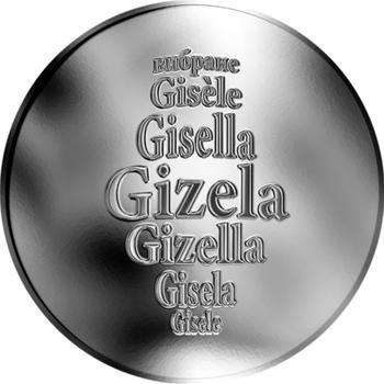 Česká jména - Gizela - stříbrná medaile - 1