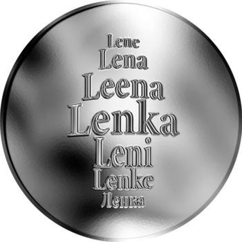 Česká jména - Lenka - stříbrná medaile - 1