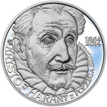 KRYŠTOF HARANT – návrhy mince 200 Kč - sada tří Ag medailí 34 mm Proof v etui - 2
