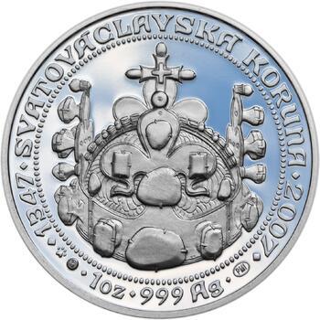 660 let od Korunovace Karla IV. českým králem - stříbro Proof - 2