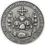 660 let od Korunovace Karla IV. českým králem - stříbro patina - 2/2
