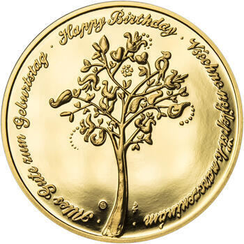 Zlatý dukát k životnímu výročí 20 let Proof, Zlatý dukát k životnímu výročí 20 let Proof - 2