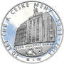 20 LET ČNB A ČESKÉ MĚNY – návrhy mince 200 Kč - sada tří Ag medailí 34 mm Proof v etui - 2/7