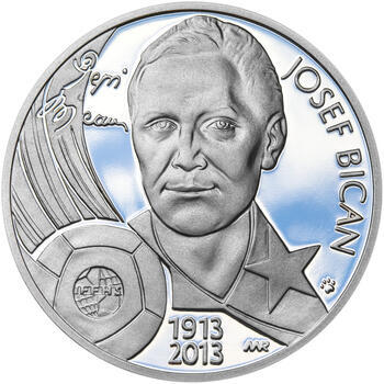 JOSEF BICAN – návrhy mince 200 Kč - sada tří Ag medailí 34 mm Proof v etui - 2