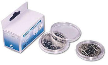 Plastové kapsle na mince CAPS 27, Plastové kapsle na mince CAPS 27 - 2
