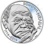 BOHUMIL HRABAL – návrhy mince 200 Kč - sada tří stříbrných medailí 34 mm Proof v etui - 2/7