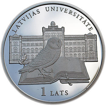 University of Latvia 2009 Silver Proof - 2