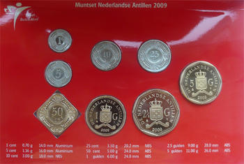 Mintset Netherlands Antile 9,41 NLG 2009 B.U. Cu/Ni - 2