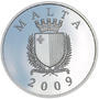 The Castellania Silver Proof 10 Eur Malta 2009 - 2/2