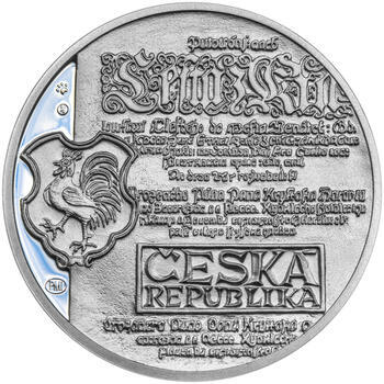 KRYŠTOF HARANT – návrhy mince 200 Kč - sada tří Ag medailí 34 mm Proof v etui - 3
