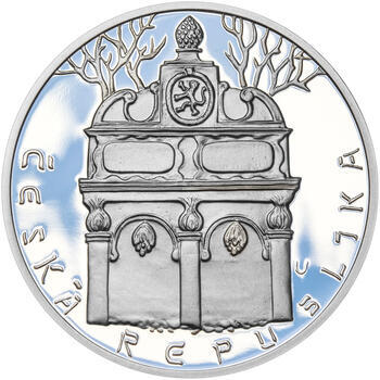 RABÍ JEHUDA LÖW – návrhy mince 200 Kč - sada I. tří Ag medailí 34 mm Proof v etui - 3